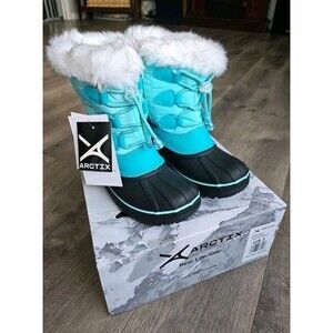 Arctix Big Kids Snow Boot Size 3 Waterproof Insulated Fleece Lined Cozy Winter